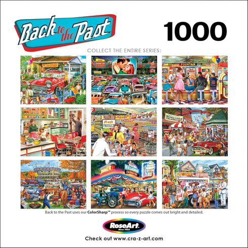 RoseArt - Back to The Past - Baking with Mom - 1000 Piece Jigsaw Puzzle for Adults