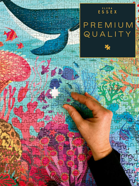 1000 1000 20 28 inches Elena Essex Puzzles for Adults Pieces - Ocean Deep | Jigsaw Puzzles Pieces for Adults | Colorful