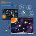 39 Pcs Magnetic Portable Playboard Solar System Planet Educational Teaching Playset