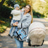 Portable Diaper Changing Pad, Thick Soft Cushion Pillow, Travel Baby Mat Diaper Clutch Bag with Detachable Wipes Pockets