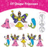 5-8 5,6,7,8 6-8 6 Imagimake Window Art Princess & Unicorn | DIY Suncatcher Kit for Year Old Kids | Princess & Unicorn