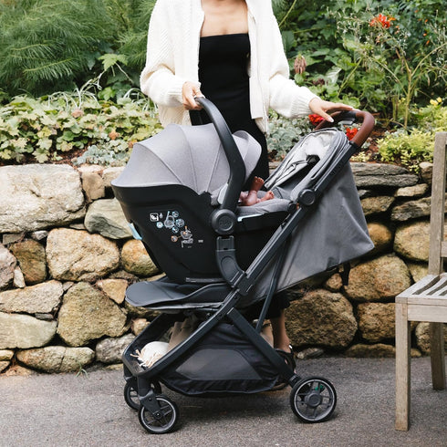 V3 1 UPPAbaby Adapter for Minu - Compatible with Aria and Mesa Infant Car Seats - Quick + Secure Attachment - Pair