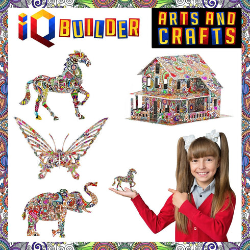 IQ BUILDER | Arts and Crafts for Girls Age 12 Year Old