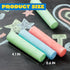 JOYIN 108 PCS Sidewalk Chalk Set in 36 Count, Non-Toxic Jumbo Washable Driveway Chalk for Outdoor Art Play