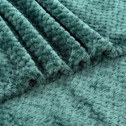 Fuzzy Blanket for Baby Girl or Boy, Soft Warm Cozy Coral Fleece Toddler Infant Receiving Blanket for Crib, Stroller,