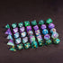 7PCS DND Dice Set - Handmade Sharp Edge Mystery Blind Box D&D RPG Polyhedral Resin Dice for Dungeons and Dragons TTRPG