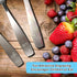 CHILLOUT LIFE Stainless Steel Kids Silverware Set | 6 Pieces Safe Flatware for Children