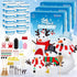 30 Pack Snowman Kit - Build a Snowman Kit DIY Christmas Craft