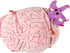 GIANTmicrobes Deluxe 9.5" Brain Plush Toy, Gifts for Neurologist, Brain Surgery Recovery, Neuroscience Gifts