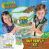 Nature Bound Butterfly Growing Kit - Live Caterpillar to Butterfly Project for Kids, STEM Learning Guide, Green Pop-Up