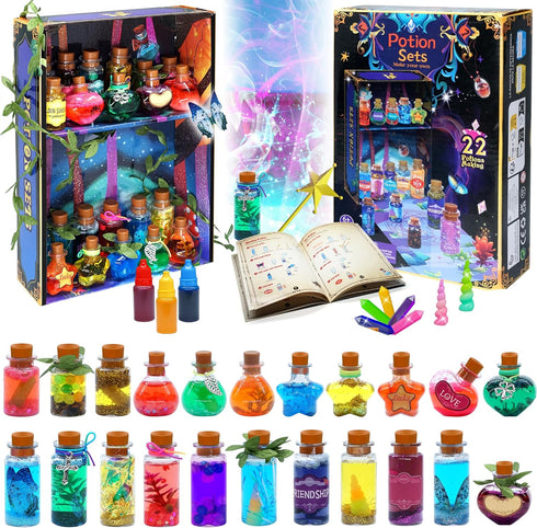 Aimiffy Fairy Magic Potions Kit - 22 Potions Magic Mix Kit for