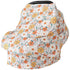 Konssy Baby Car Seat Covers- Multi-use Carseat Canopy for Babies, Stretchy Infant
