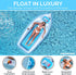 SWIMLINE Swimming Inflatable Pool Float Lounger Raft Mattress, Fun Mat, Classic Cruiser, Blue