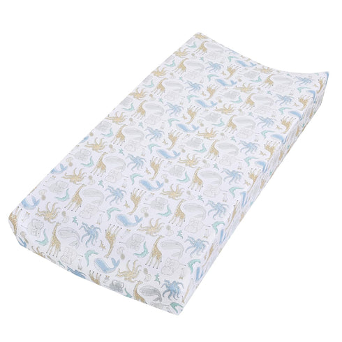 aden + anais Essentials Changing Pad Cover, 100% Cotton Muslin, Super Soft