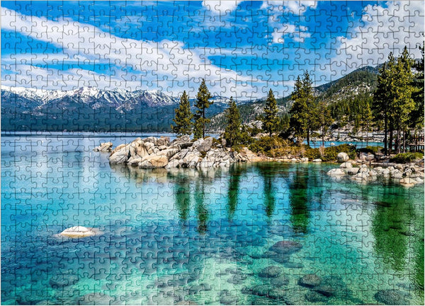 MyPuzzle The Beautiful Crystal Clear Waters of Lake Tahoe - Premium 500