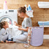 XUANGUO Rope Laundry Basket Hamper for Clothes Woven Storage Basket for Living Room Bedroom Boho Tall Rope Baskets