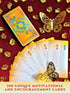 Yes or No? 2 Decks of Oracle Cards, 100 Cards for Tarot Reading, Fortune Telling, Inspirational Messages, Fun Party Game