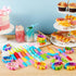 25 Pack 4-8,8-12 JOYIN Pop Fidget Toys pops Bulk Party Favors for Kids Year, Fidget Bracelets Sensory Toys for Birthday