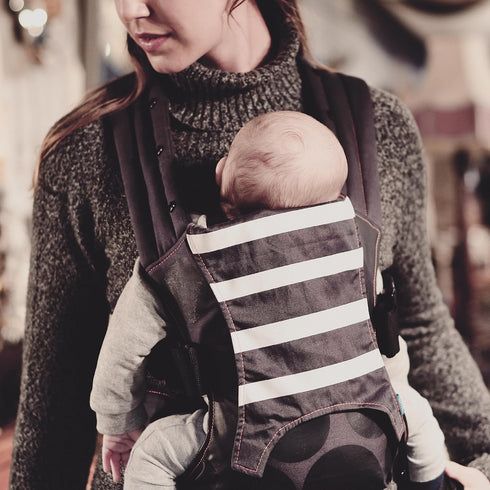 2-in-1 18 36 Diono We Made Me Venture+ Toddler Carrier, Front Carry & Back Carry from - months, Black Gradient Spots