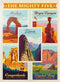 MyPuzzle The Mighty Five: Utah National Parks - Premium 1000 Piece Jigsaw Puzzle for Adults