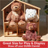 GUND Slumbers Teddy Bear, Premium Stuffed Animal for Ages 1 & Up, Brown, 17”