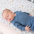 100% 2 Pack, aden + anais Essentials Classic Poplin Crib Sheets, Cotton Fitted Sheet, Standard Crib Mattress Topper