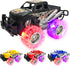 ArtCreativity 4-Pack Light Up Monster Trucks for Boys and Girls, Toddler Monster Truck Toys for Ages 3-8