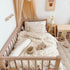 1pc 47X59'', 2-Layer AOJIM Kids Crib Duvet Cover with Colorful Floral Print, Pure Cotton Baby Muslin Toddler Comforter