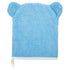 BMIT-24245 100% 6.625" 7.5" C.R. Gibson Cute Bear Cotton Gender Neutral Baby Wash Cloth Bath Mitt, W x L, Multicolor