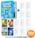 1200 Super Trivia Game for Adults with Questions - Fun Board Game for Adults - Family Road Trip Travel Game for the