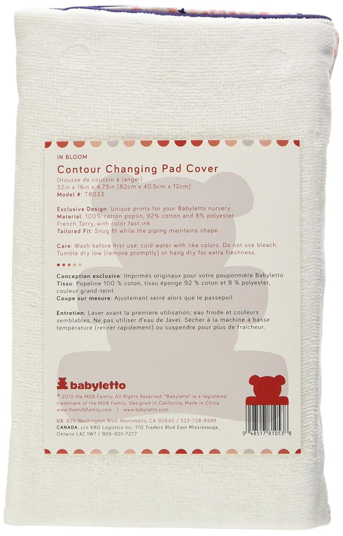 Babyletto Changing Pad Cover - In Bloom Design