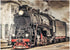 MyPuzzle A Departing Steam Train - Premium 1000 Piece Jigsaw Puzzle for Adults