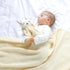 40x30in LAWKUL Bunny Lovey Baby Blanket Soft Plush Security Blanket Knit Snuggle Comfort for Newborns Toddlers Boy Girl