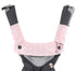 360 Premium Drool and Teething Reversible Cotton Pad | Fits Ergobaby Four Position + Most Baby Carriers | Pink