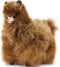 Llama Stuffed Animal - Handmade Cuddly Baby Alpaca Toy (9 inches, Dark Brown) - Plushies & Alpaca Gifts