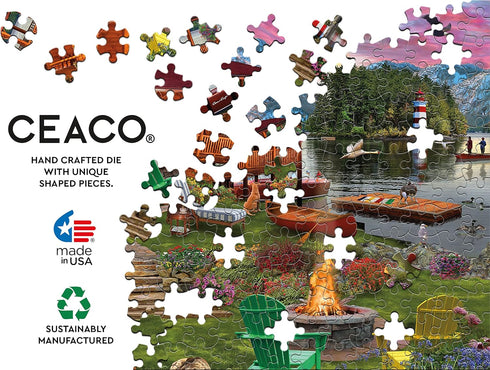 Ceaco - David MacLean - Cottage Retreat - 1000 Piece Jigsaw Puzzle
