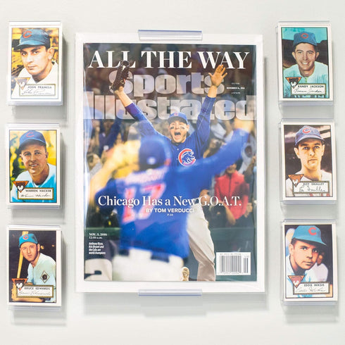 CollectorMount Card Mount 3 Pack, Invisible Display Stand for Trading Cards and Collectibles