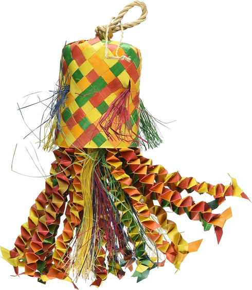 Medium Planet Pleasures Octopus Pinata Bird Toy