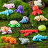 12Pcs 3D 8+) JOYIN Prefilled Easter Eggs with Mini Sea Animals, Articulated Toys, Printed Toys, Basket Stuffers