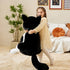 IKASA Giant Husky Stuffed Animal Plush Toy, 23" Huge Size, Cute Fluffy Oversized Plushie, Gifts for Kids