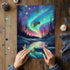 PICKFORU 1000 Magic Northern Lights Puzzles for Adults Pieces, Nature Fantasy Landscape Puzzle Tree Star, Starry Night