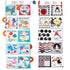 Crinkle Books for Babies 0-6 Months, Soft Cloth Books for Infant Toddler Toys, Christmas Gifts, 2Pcs