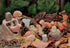 Yellow Door Little Lands – Woodland, Set of 8 Stone Figures for Kids