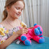 Unique Ape Monkey Stuffed Animals Plush Toys, Soft Cute Monkey Toy for Toddlers, 7.9" Pink