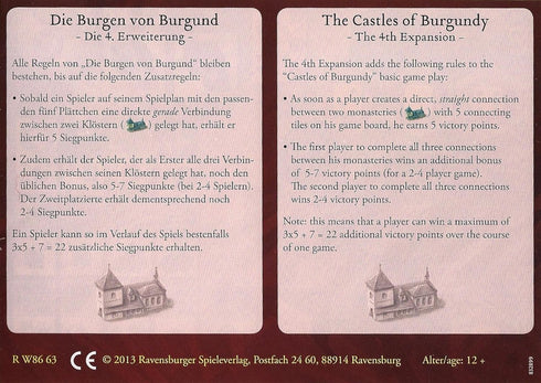 : The 4th Expansion - Monastary Boards Mini Expansion