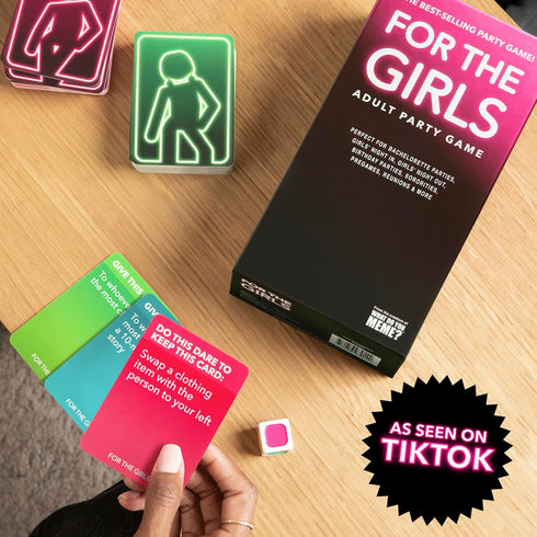 WHAT DO YOU MEME? for The Girls Card Game — Ultimate Bachelorette Party Game, Girls Night Out by Relatable