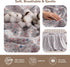 2-Layer, 30x40 NTBAY Muslin Baby Swaddle Blanket, Lightweight Receiving Blanket for Newborns and Infants, Crib Stroller