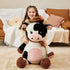 Toy,30 Inches IKASA Giant Cow Stuffed Animal Plush Large Big Jumbo Soft Toys, Huge Size Cute Fluffy Plushy Fat