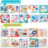 Baby Books Toys Gifts, Touch and Feel Cloth Crinkle Books for Babies, Early Learning Toys, 4 PCS
