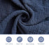 Coreeky 3 Pack 100% Muslin Cotton Changing Pad Covers for Girl, Boy, Soft Changing Table Cover, Breathable Baby Nursery